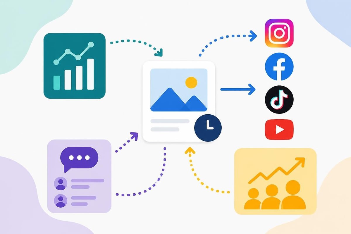 Social media tooling workflow