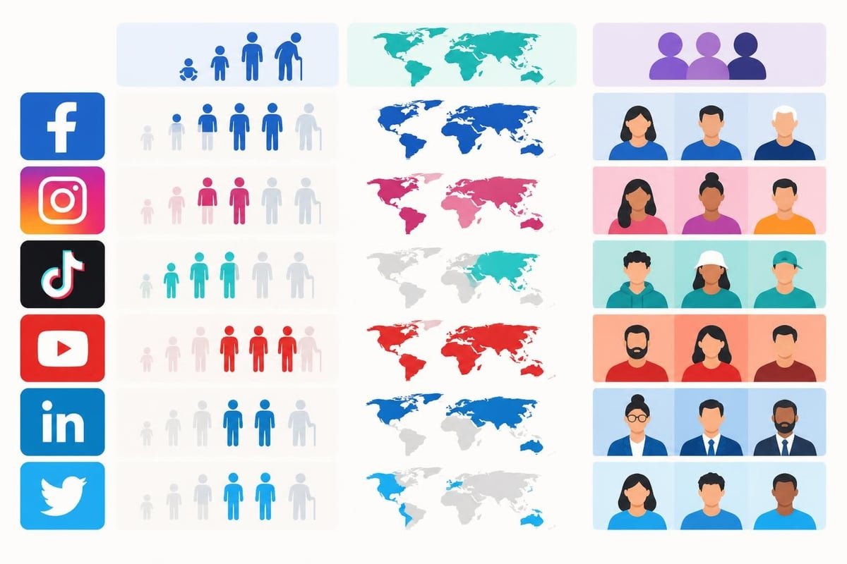 Platform demographics comparison