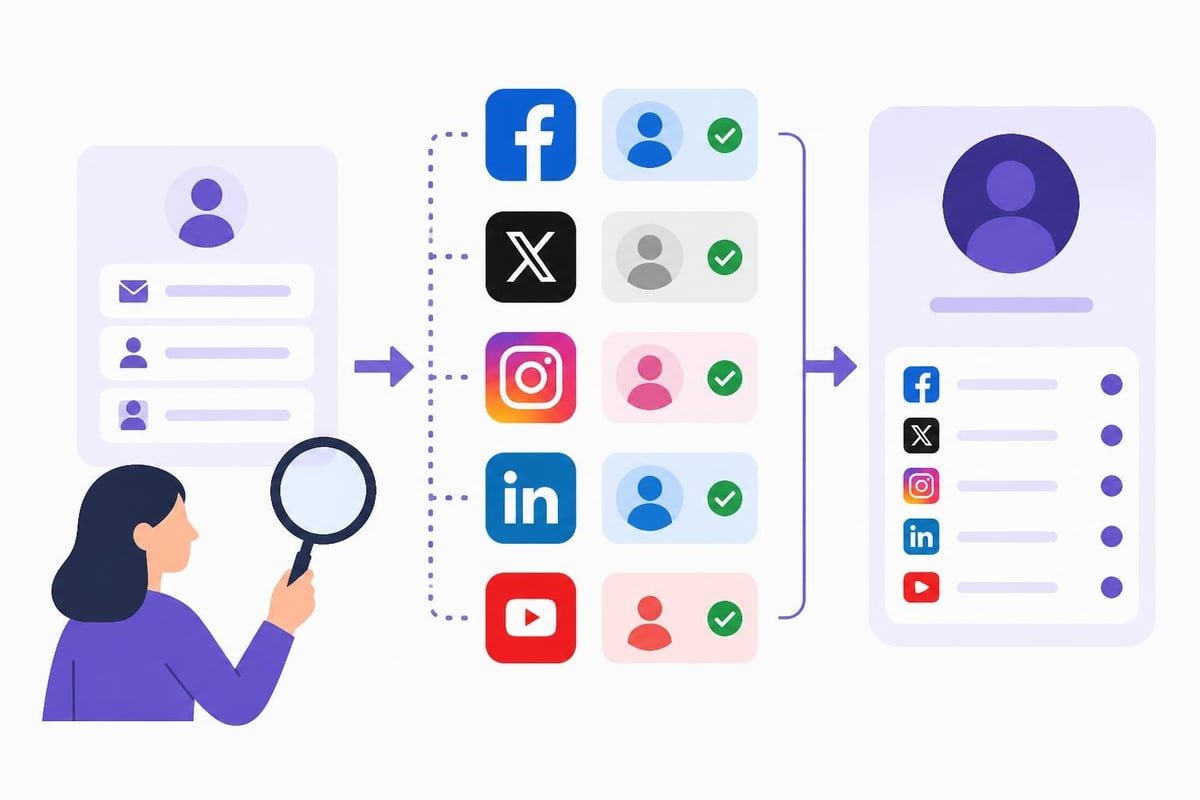 Cross-platform account discovery