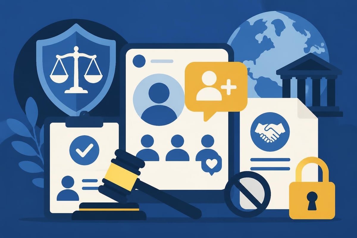 Regulatory framework for purchased followers