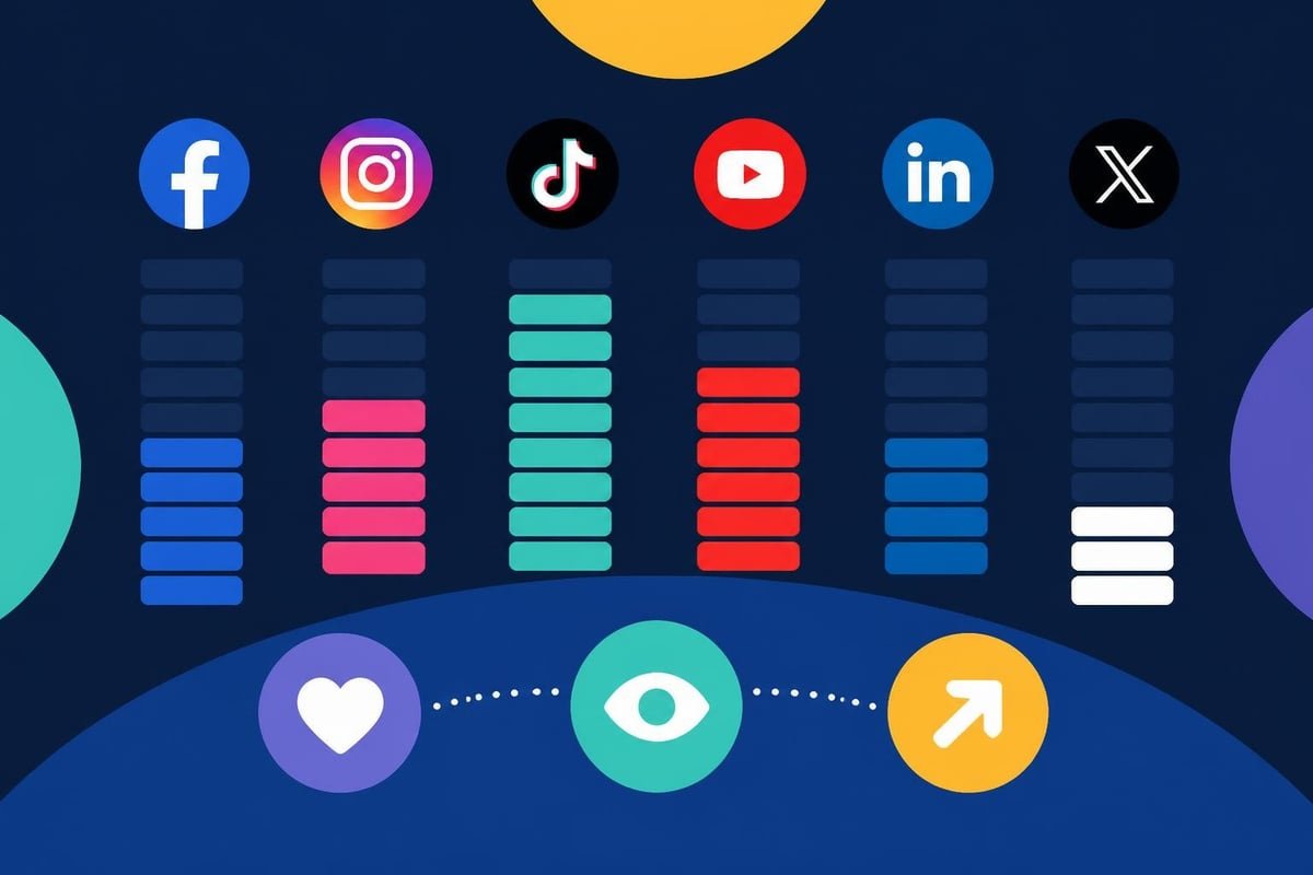 Engagement metrics comparison