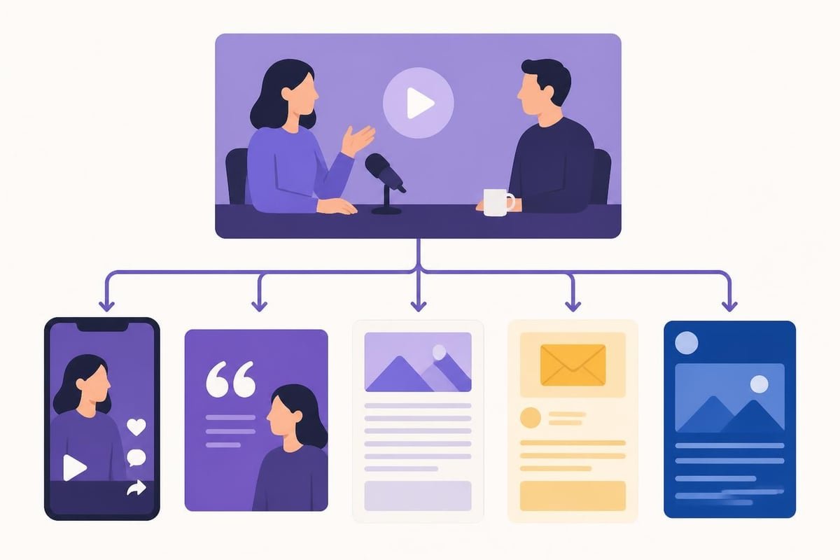 Content repurposing workflow