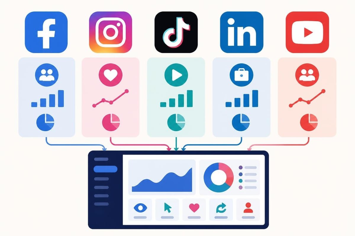 Analytics dashboard comparison