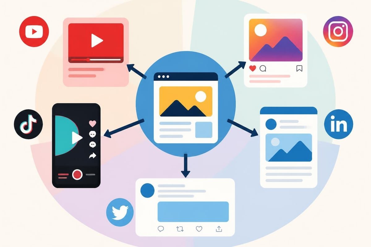 Content repurposing workflow