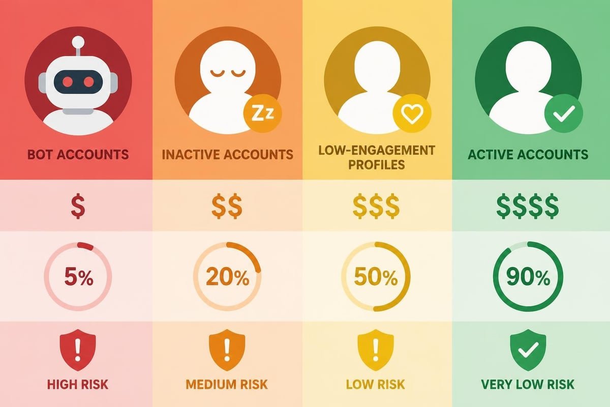 Instagram follower pricing tiers
