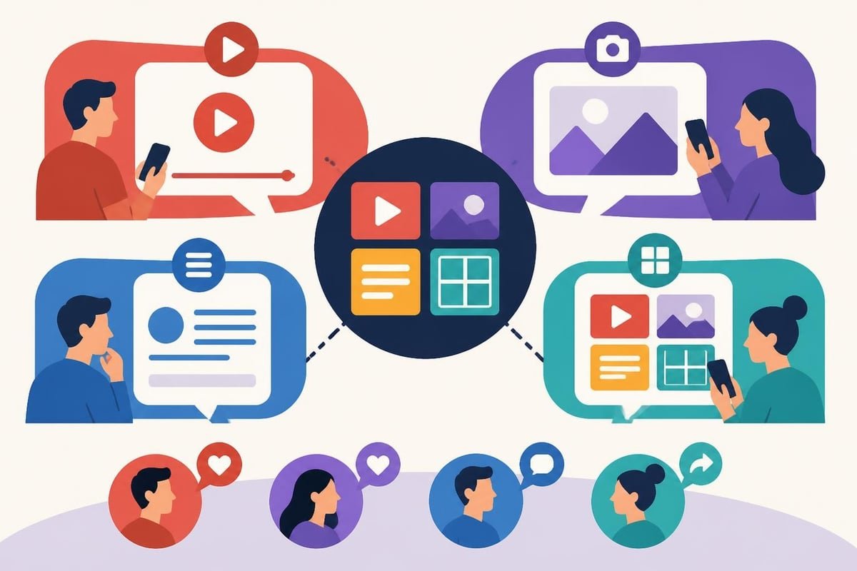Social platform categories