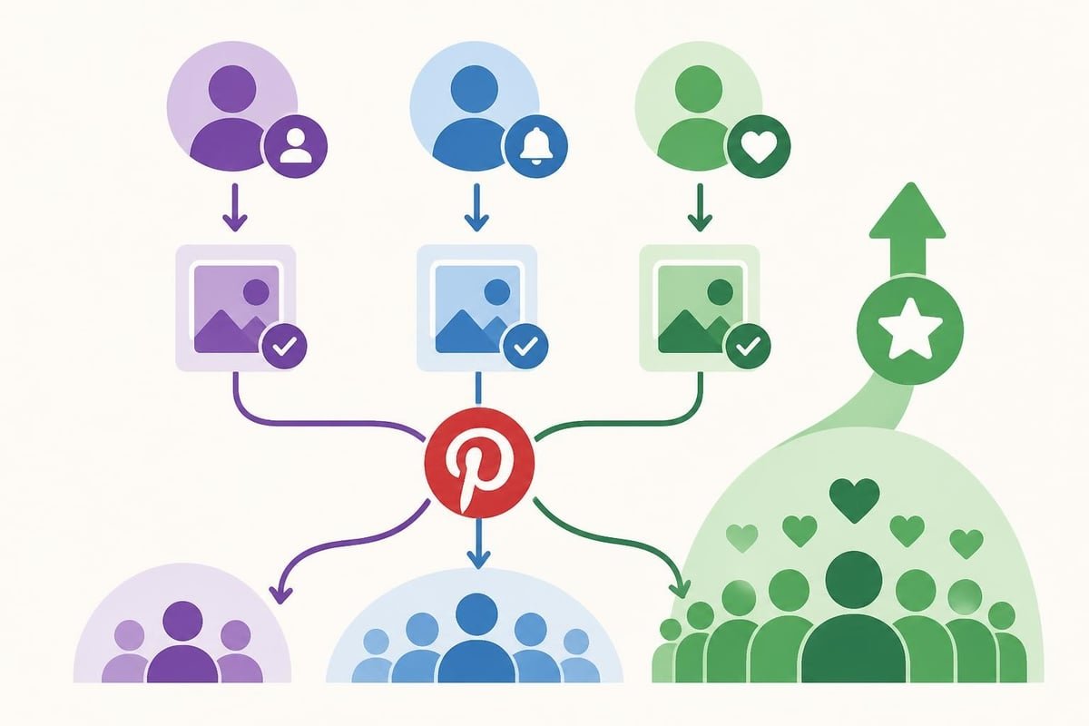 Pinterest follower types and engagement