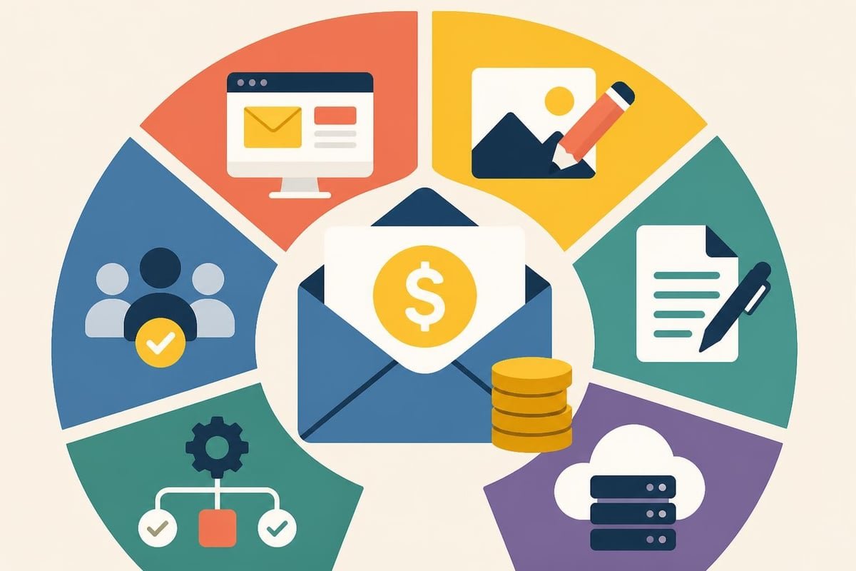 Email marketing cost breakdown