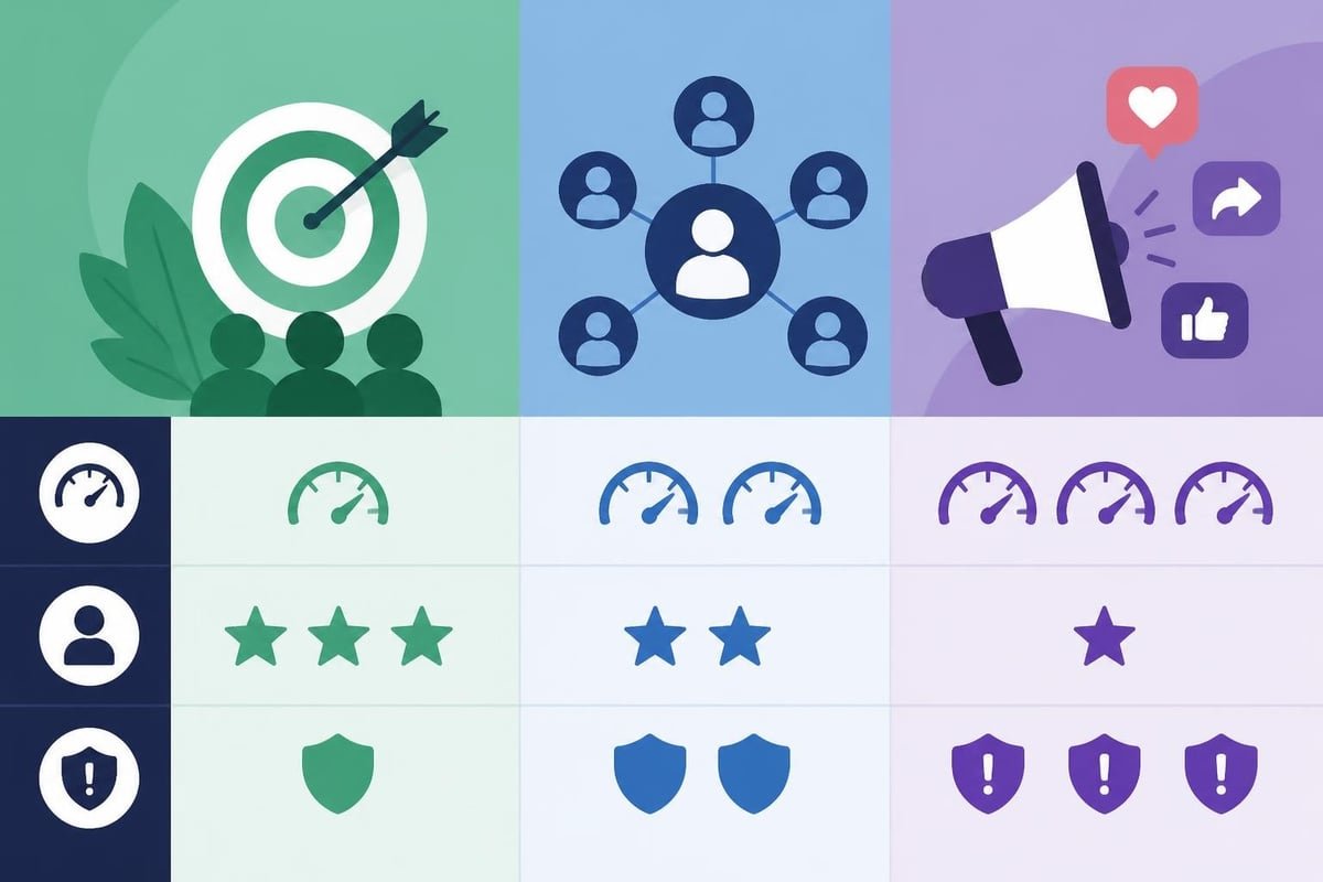 TikTok growth service delivery methods