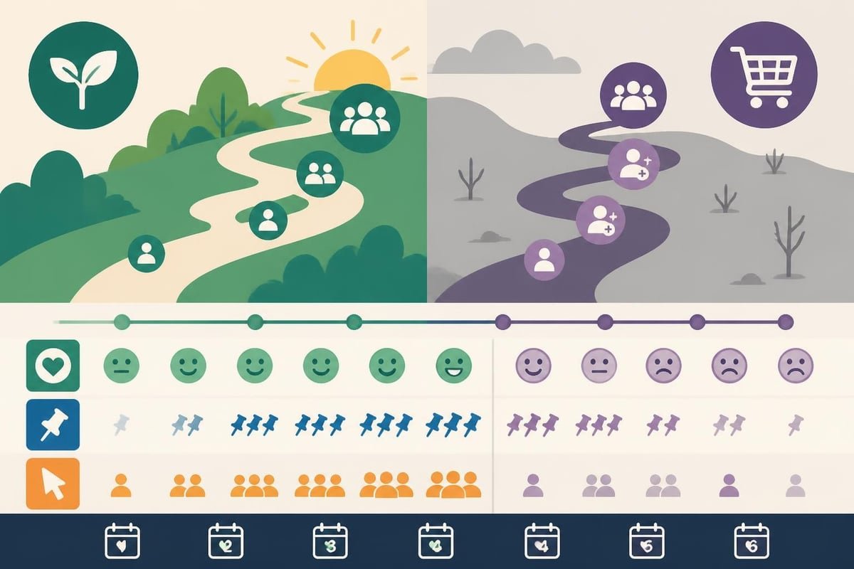 Pinterest growth strategy comparison