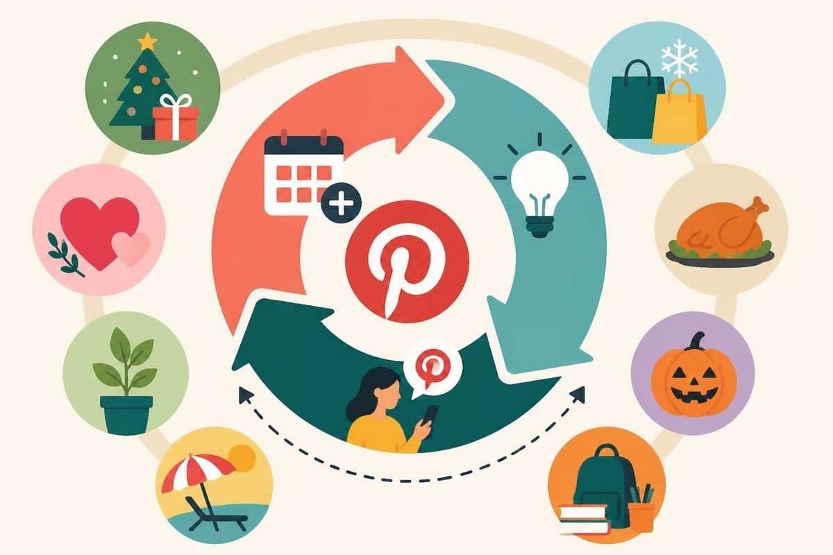 Pinterest seasonal content calendar