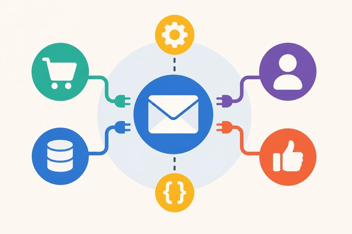 Email platform integration architecture