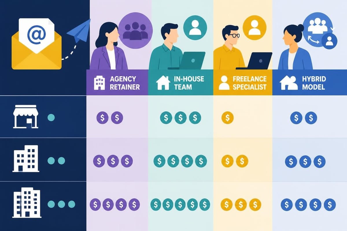Email marketing team structure
