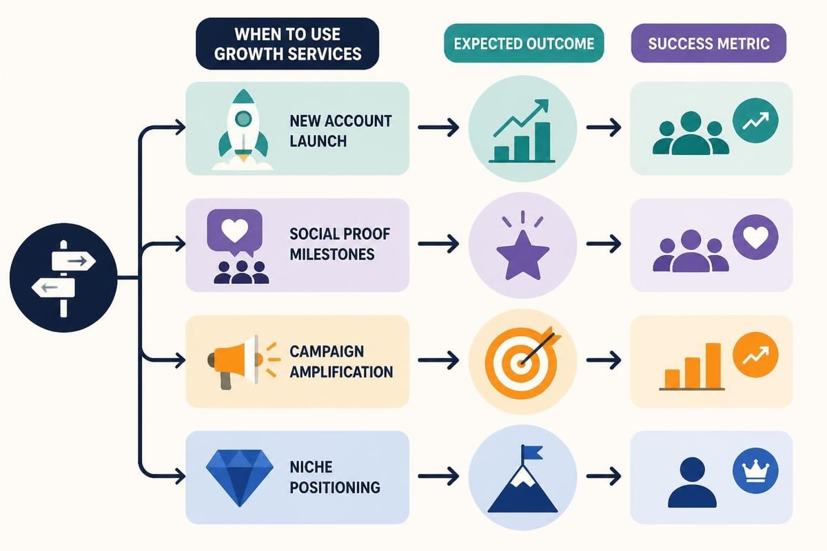 TikTok growth service strategic framework